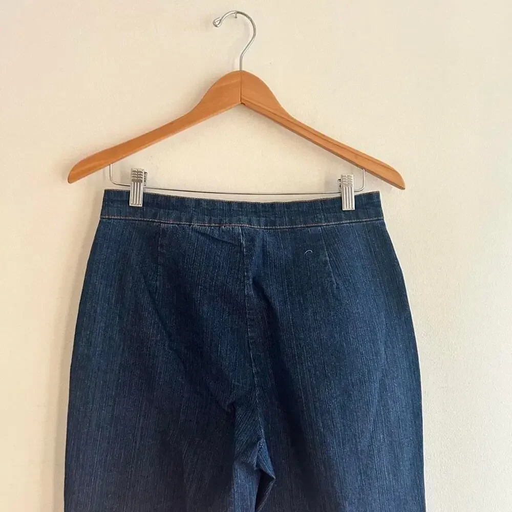 Vintage bill blass denim capri